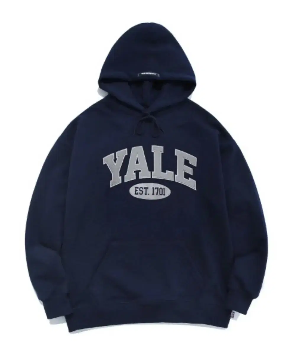 예일 yale 2 tone arch hoodie 네이비 남색 후드티